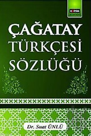 Çağatay Türkçesi Sözlüğü | Kitap Ambarı