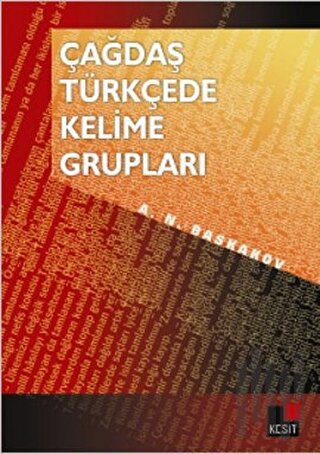 Çağdaş Türkçede Kelime Grupları | Kitap Ambarı