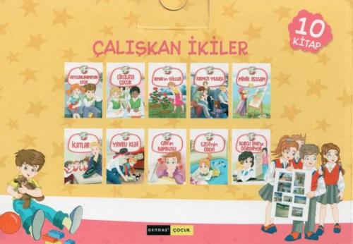 Çalışkan İkiler Seti - 10 Kitap Takım | Kitap Ambarı