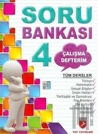 Çalışma Defterim Tüm Dersler Soru Bankası 4. Sınıf | Kitap Ambarı