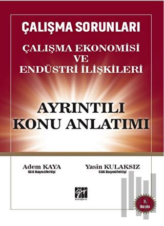 Çalışma Sorunları Çalışma Ekonomisi ve Endüstri İlişkileri Ayrıntılı K