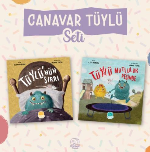 Canavar Tüylü Seti - 2 Kitap | Kitap Ambarı