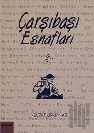 Çarşıbaşı Esnafları | Kitap Ambarı