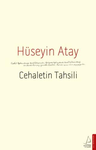 Cehaletin Tahsili | Kitap Ambarı