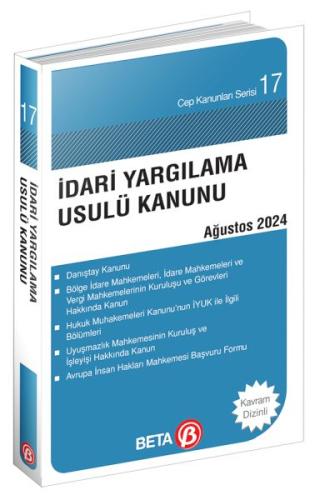 İdari Yargılama Usulü Kanunu Ağustos 2021 | Kitap Ambarı