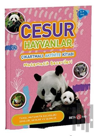 Cesur Hayvanlar - Çıkartmalı Aktivite Kitabı | Kitap Ambarı