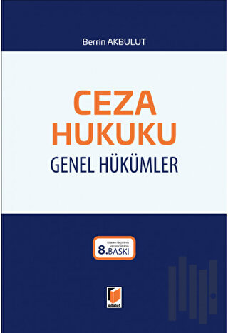 Ceza Hukuku Genel Hükümler (Ciltli) | Kitap Ambarı