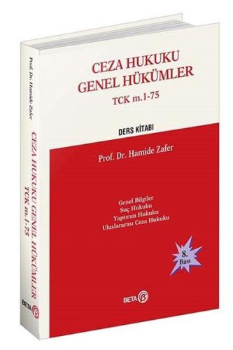 Ceza Hukuku Genel Hükümler TCK m.1-75 Ders Kitabı | Kitap Ambarı