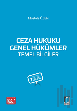 Ceza Hukuku Genel Hükümler Temel Bilgiler | Kitap Ambarı