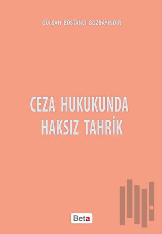 Ceza Hukukunda Haksız Tahrik | Kitap Ambarı