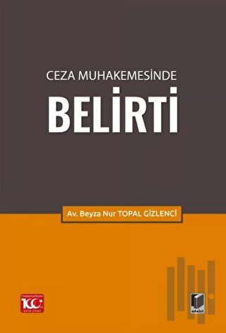 Ceza Muhakemesinde Belirti | Kitap Ambarı