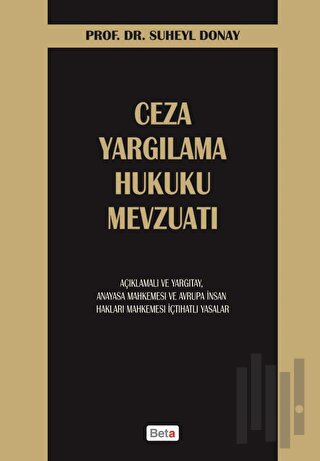 Ceza Yargılama Hukuku Mevzuatı | Kitap Ambarı