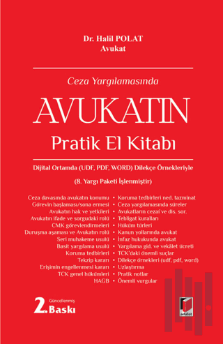 Ceza Yargılamasında Avukatın Pratik El Kitabı | Kitap Ambarı