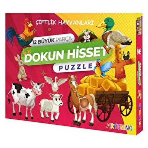 Çiftlik Hayvanları - Dokun Ve Hisset Puzzle | Kitap Ambarı