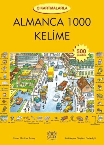 Çıkartmalarla Almanca 1000 Kelime | Kitap Ambarı