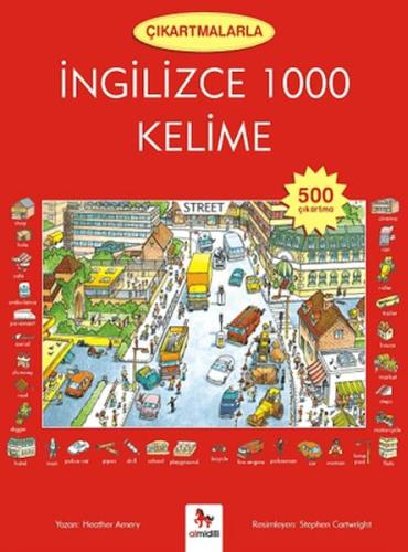 Çıkartmalarla İngilizce 1000 Kelime (500 Çıkartma) | Kitap Ambarı