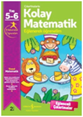 Çıkartmalarla Kolay Matematik 5-6 Yaş | Kitap Ambarı