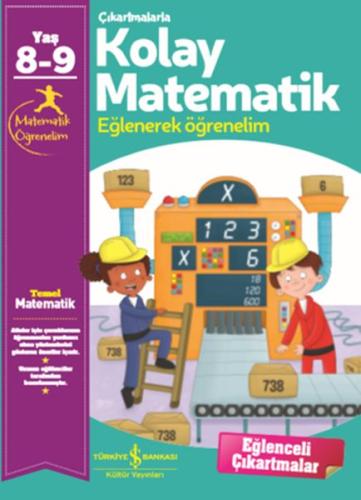 Çıkartmalarla Kolay Matematik (8-9 Yaş) | Kitap Ambarı