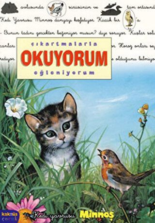 Çıkartmalarla Okuyorum Eğleniyorum - Kedi Yavrusu Minnoş | Kitap Ambar