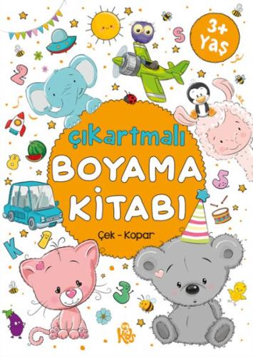 Çıkartmalı Boyama Kitabı / 3 Yaş + | Kitap Ambarı