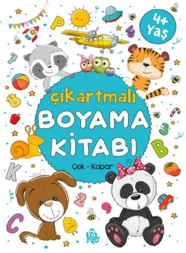 Çıkartmalı Boyama Kitabı 4 Yaş+ | Kitap Ambarı