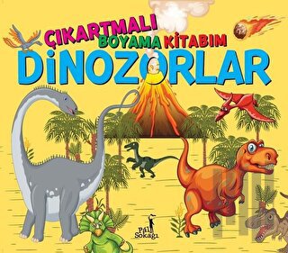 Çıkartmalı Boyama Kitabım - Dinozorlar | Kitap Ambarı