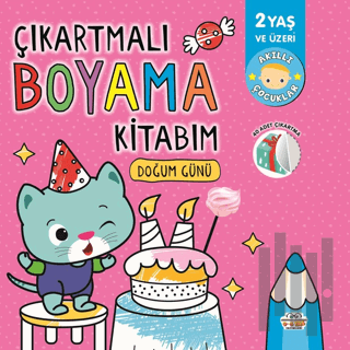 Çıkartmalı Boyama Kitabım - Doğum Günü | Kitap Ambarı