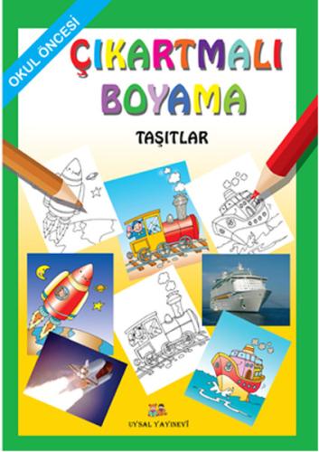 Çıkartmalı Boyama - Taşıtlar | Kitap Ambarı