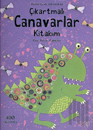 Çıkartmalı Canavarlar Kitabım | Kitap Ambarı