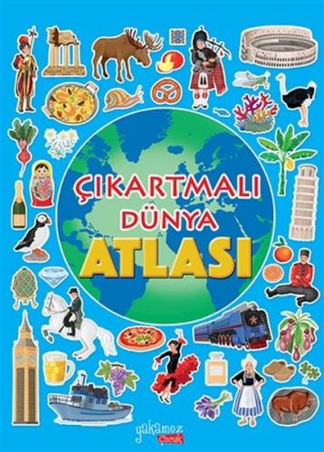 Çıkartmalı Dünya Atlası | Kitap Ambarı