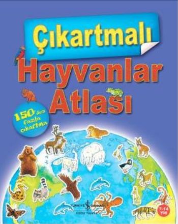 Çıkartmalı Hayvanlar Atlası | Kitap Ambarı