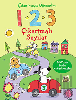 Çıkartmayla Öğrenelim 1-2-3: Çıkartmalı Sayılar | Kitap Ambarı