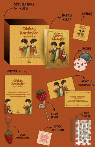 Çilekeş Kardeşler Özel Kutulu Set | Kitap Ambarı