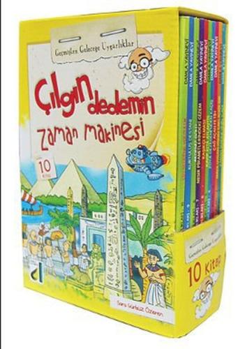 Çılgın Dedemin Zaman Makinesi - Uygarlıklar (10 Kitap Takım) | Kitap A