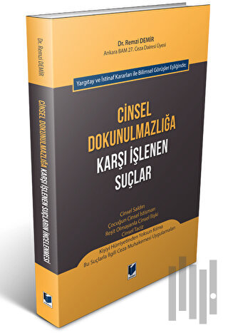 Cinsel Dokunulmazlığa Karşı İşlenen Suçlar | Kitap Ambarı