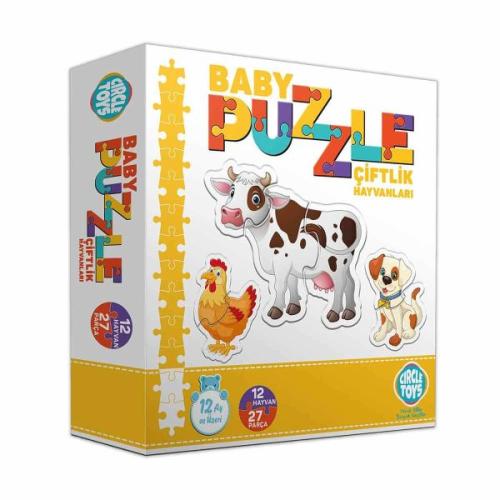 Circle Toys Baby Puzzle Çiftlik Hayvanları | Kitap Ambarı