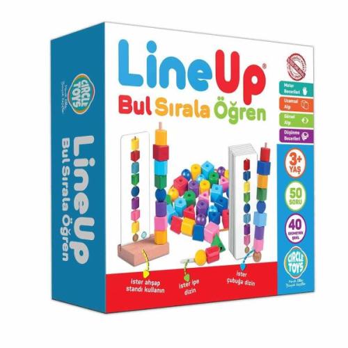 Circle Toys Line Up Bul Sırala Öğren Oyunu | Kitap Ambarı