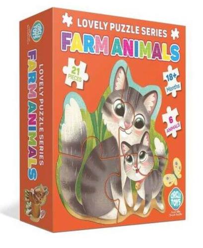 Circle Toys Lovely Puzzle Çiftlik Hayvanları | Kitap Ambarı