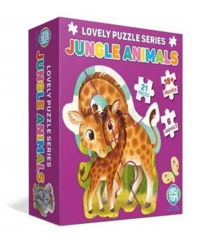 Circle Toys Lovely Puzzle Orman Hayvanları | Kitap Ambarı