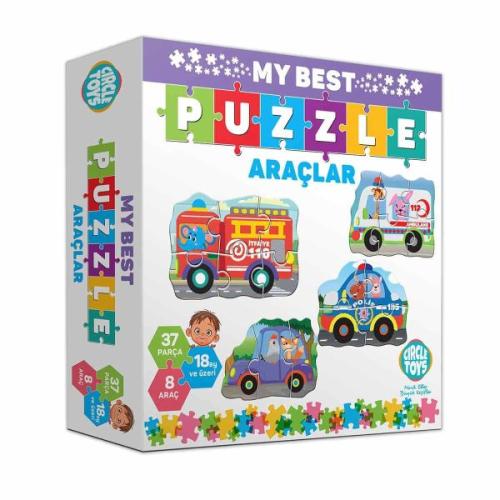 Circle Toys My Best Puzzle Araçlar | Kitap Ambarı