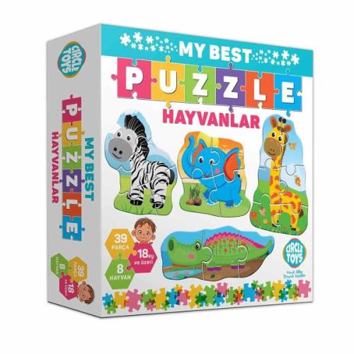 Circle Toys My Best Puzzle Hayvanlar | Kitap Ambarı