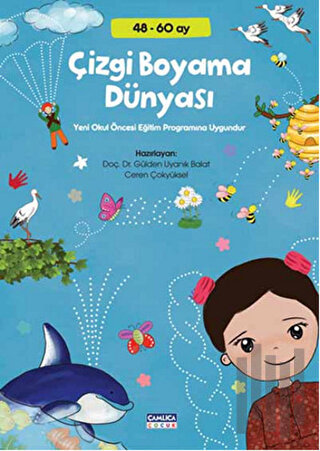 Çizgi Boyama Dünyası | Kitap Ambarı