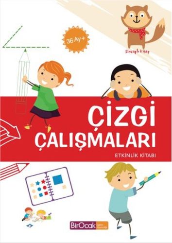 Çizgi Çalışmaları Etkinlik Kitabı (36 Ay) | Kitap Ambarı