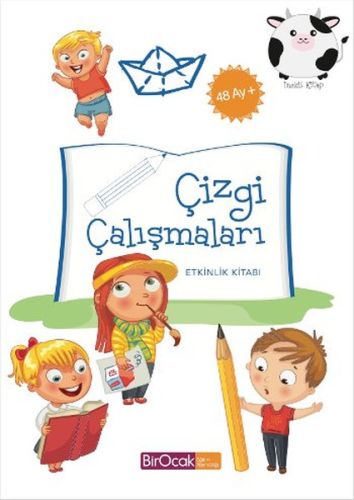 Çizgi Çalışmaları Etkinlik Kitabı (48 Ay) | Kitap Ambarı