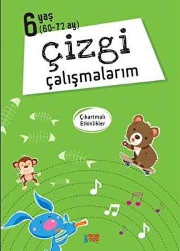 Çizgi Çalışmalarım - 6 Yaş | Kitap Ambarı