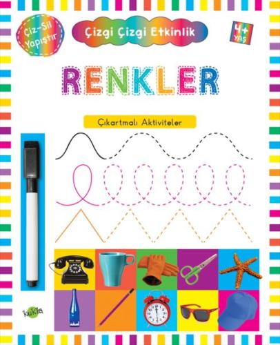 Renkler 4 Yaş ve Üstü - Çizgi Çizgi Etkinlik | Kitap Ambarı