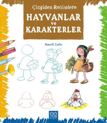 Çizgiden Resimlere - Hayvanlar ve Karakterler | Kitap Ambarı