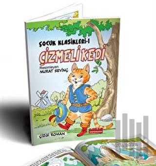 Çizmeli Kedi Renkli Çizgi Roman | Kitap Ambarı