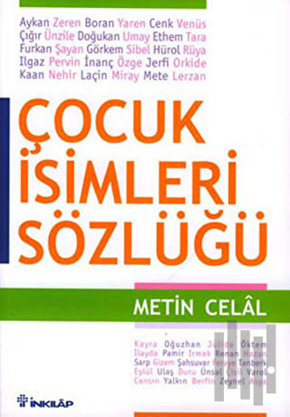 Çocuk İsimleri Sözlüğü | Kitap Ambarı