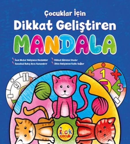 Çocuklar İçin Dikkat Geliştiren Mandala | Kitap Ambarı